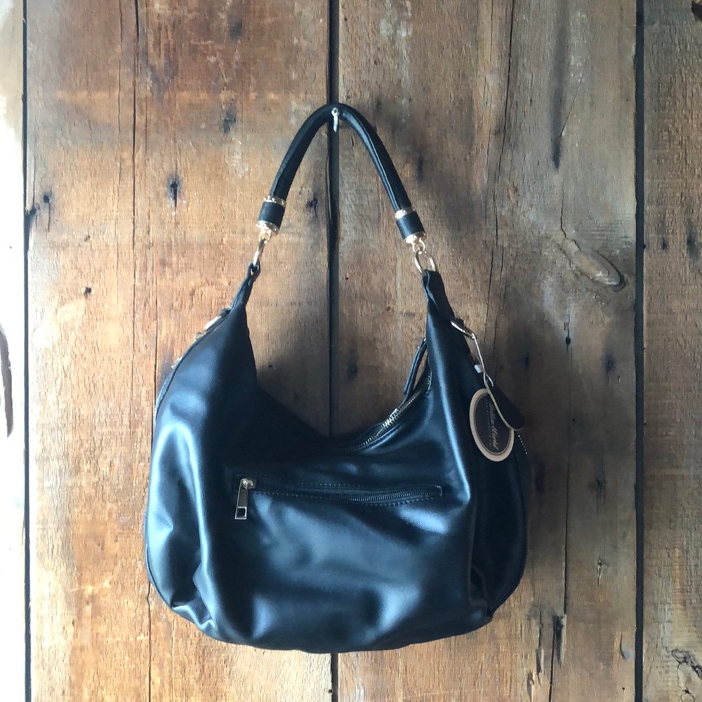 Mellow World Black Vegan Leather Purse